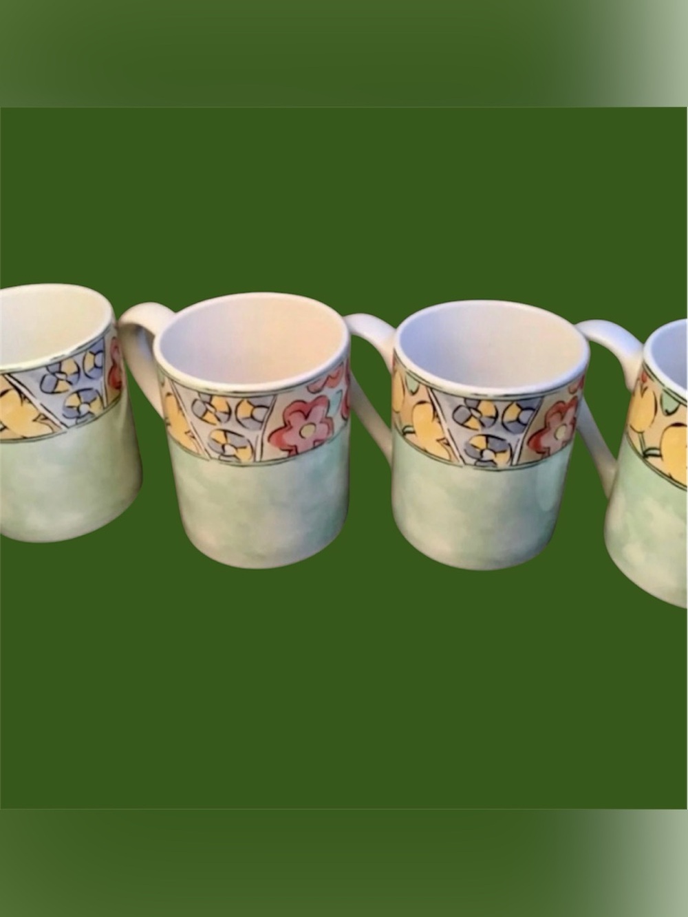 Corelle Coordinates Coffee Mugs set of 4